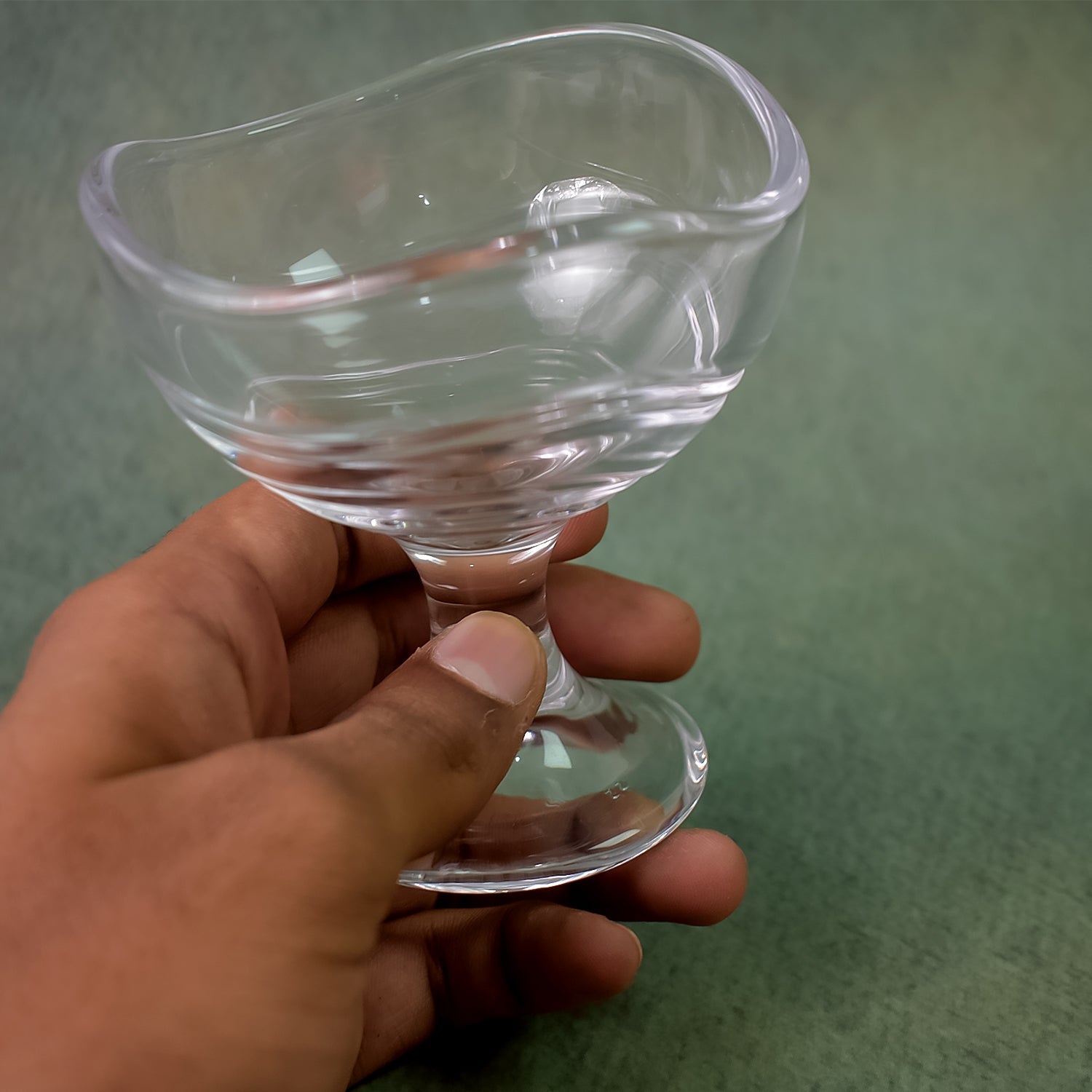 Glass Footed Dessert Bowl, Ice Cream Cup (2 Pcs Set) Glass Footed Dessert Bowl, Ice Cream Cup (2 Pcs Set)